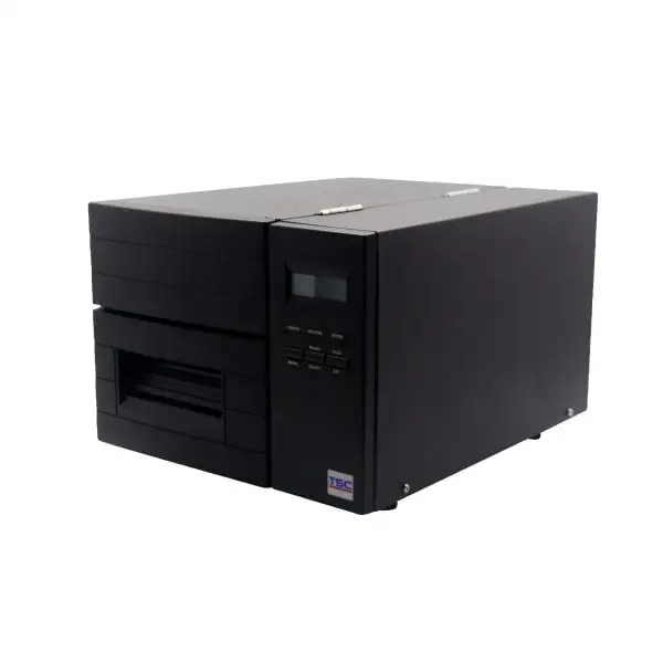 TSC244MPRO-Barcode-Printer TSC industrial thermal barcode printer with digital display and control panel for professional printing